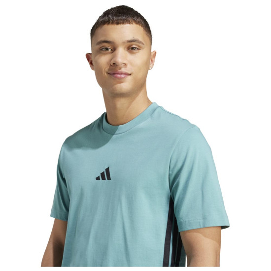Addias Ανδρική κοντομάνικη μπλούζα Essentials 3-Stripes Single Jersey Tee Addias Ανδρική κοντομάνικη μπλούζα Essentials 3-Stripes Single Jersey Tee